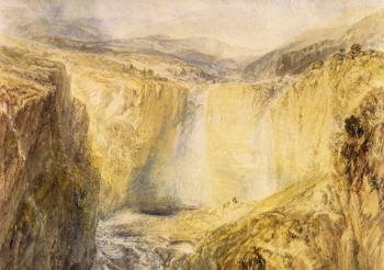 Joseph Mallord William Turner : Fall of the Trees, Yorkshire